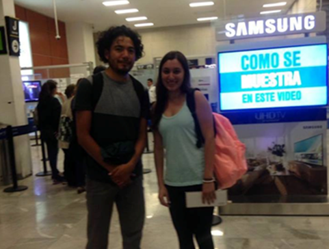 Os estudantes Eleazar Bello Cervantes e Grecia G. Hernández Gómez viajaram para a Universidade Politécnica de San Petersburgo para fazer o curso de Verão: Explorando o Patrimônio Russo: Idioma Russo, Literatura, História e Economia.