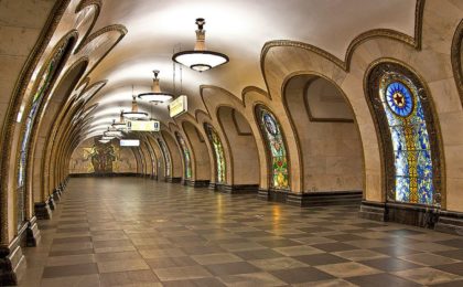 5 Famosas estações de metrô de Moscou