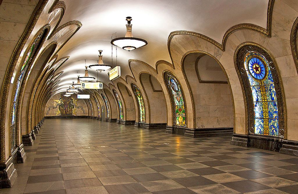 5 Famosas estações de metrô de Moscou