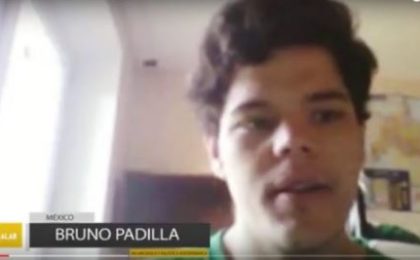 Depoimento de Bruno Padilla do México