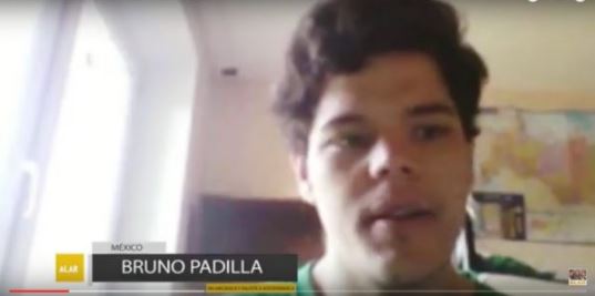 Depoimento de Bruno Padilla do México